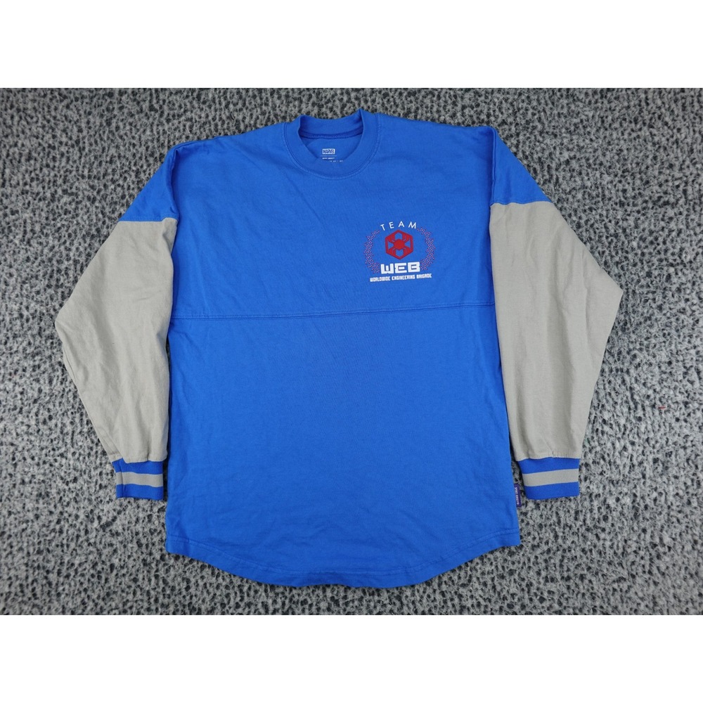 Marvel Spirit Jersey WEB Avengers Campus XS Blue Puff Print Spider-Man